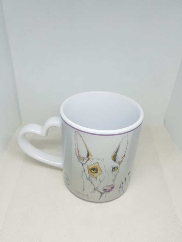 Taza Solidaria "Galgo Blanco y Canela" - Imagen 4