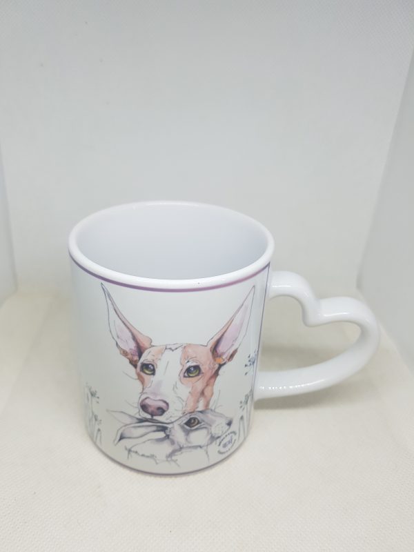 Taza Solidaria "Galgo and Rabbit" - Imagen 3