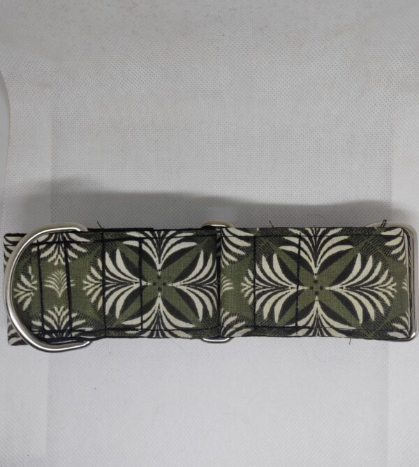 Collar Martingale "Mosaico F. Verde Caqui"