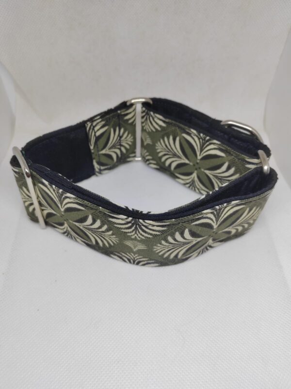 Collar Martingale "Mosaico F. Verde Caqui" - Imagen 5