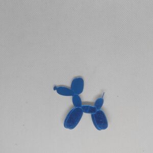 Pin Globo "Perro Azul"